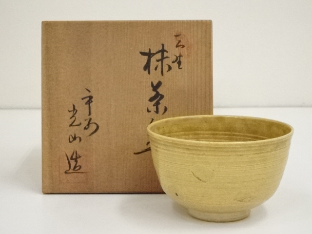 JAPANESE TEA CEREMONY / KYO WARE TEA BOWL CHAWAN /